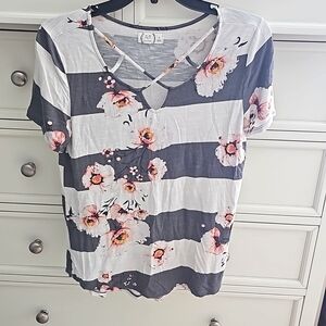 Maurices Floral Tee Shirt